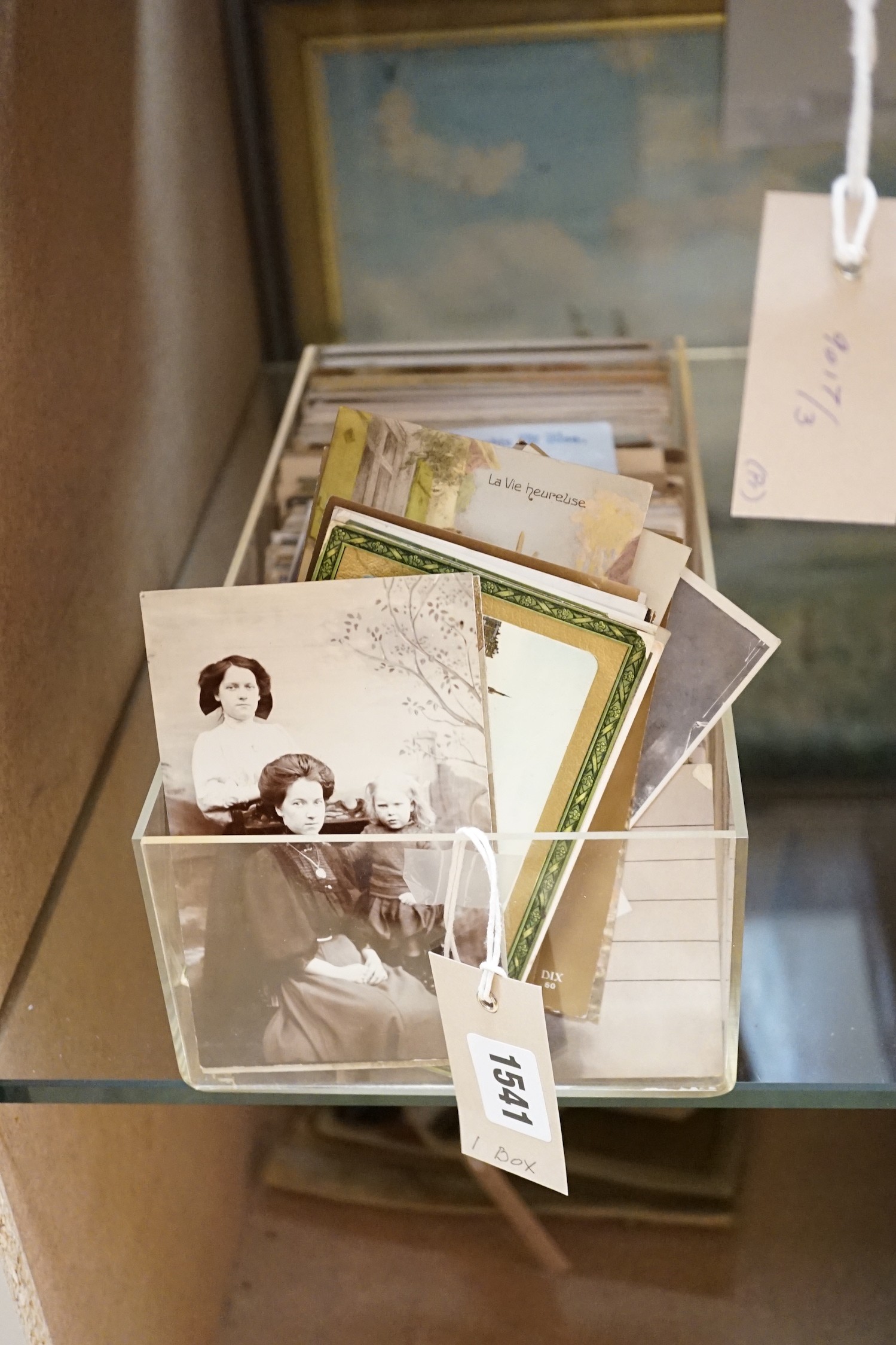 A collection of postcards
